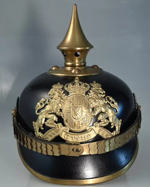 Bavarian Enlisted/Private Purchase Infantry Pickelhaube Visuel 1 principal
